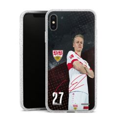 Carry Case Hülle Transparent/glitter ohne Band