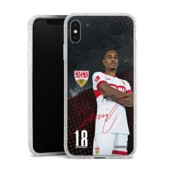 Carry Case Hülle Transparent/glitter ohne Band