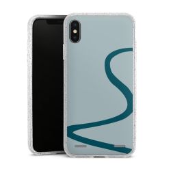 Carry Case Hülle Transparent/glitter ohne Band