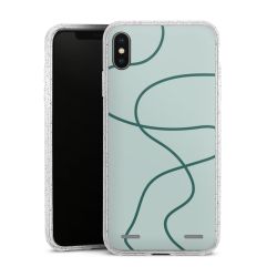 Carry Case Hülle Transparent/glitter ohne Band