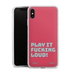 Carry Case Hülle Transparent/glitter ohne Band