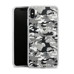 Carry Case Hülle Transparent/glitter ohne Band