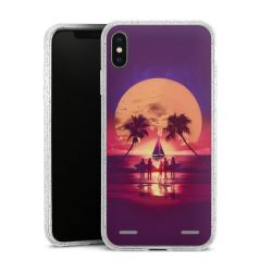 Carry Case Hülle Transparent/glitter ohne Band