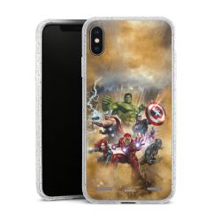 Carry Case Hülle Transparent/glitter ohne Band