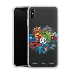 Carry Case Hülle Transparent/glitter ohne Band