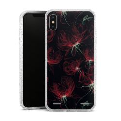 Carry Case Hülle Transparent/glitter ohne Band