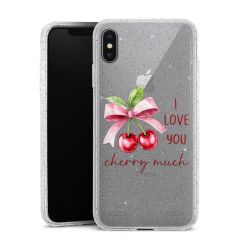 Carry Case Hülle Transparent/glitter ohne Band