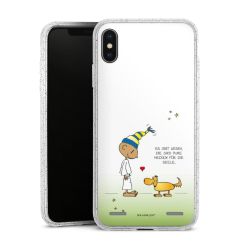 Carry Case Hülle Transparent/glitter ohne Band