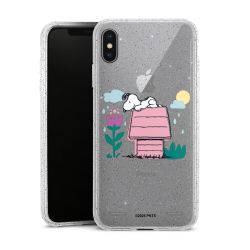 Carry Case Hülle Transparent/glitter ohne Band