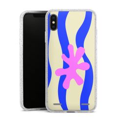 Carry Case Hülle Transparent/glitter ohne Band