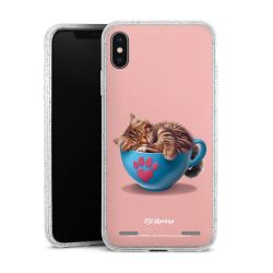 Carry Case Hülle Transparent/glitter ohne Band