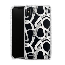 Carry Case Hülle Transparent/glitter ohne Band