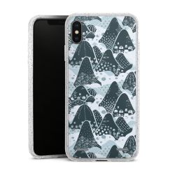 Carry Case Hülle Transparent/glitter ohne Band