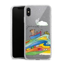 Carry Case Hülle Transparent/glitter ohne Band