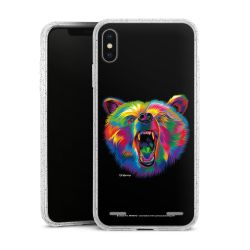 Carry Case Hülle Transparent/glitter ohne Band