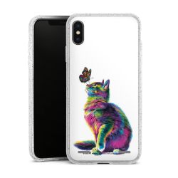 Carry Case Hülle Transparent/glitter ohne Band