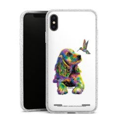 Carry Case Hülle Transparent/glitter ohne Band