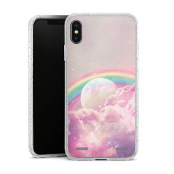 Carry Case Hülle Transparent/glitter ohne Band