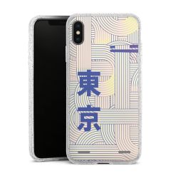 Carry Case Hülle Transparent/glitter ohne Band