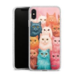 Carry Case Hülle Transparent/glitter ohne Band