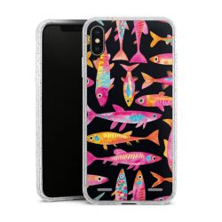 Carry Case Hülle Transparent/glitter ohne Band