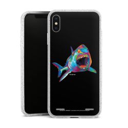 Carry Case Hülle Transparent/glitter ohne Band