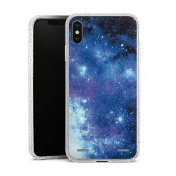 Carry Case Hülle Transparent/glitter ohne Band