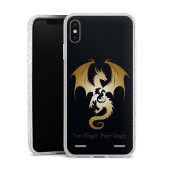 Carry Case Hülle Transparent/glitter ohne Band