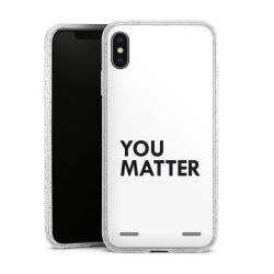 Carry Case Hülle Transparent/glitter ohne Band