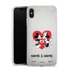 Carry Case Hülle Transparent/glitter ohne Band