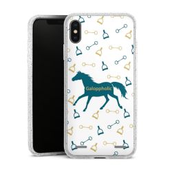 Carry Case Hülle Transparent/glitter ohne Band