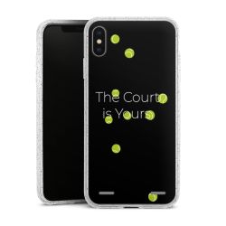 Carry Case Hülle Transparent/glitter ohne Band