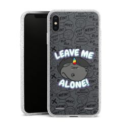 Carry Case Hülle Transparent/glitter ohne Band