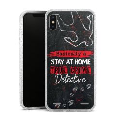 Carry Case Hülle Transparent/glitter ohne Band