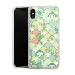 Carry Case Hülle Transparent/glitter ohne Band