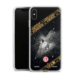 Carry Case Hülle Transparent/glitter ohne Band