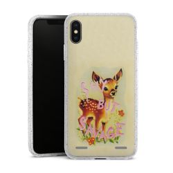 Carry Case Hülle Transparent/glitter ohne Band