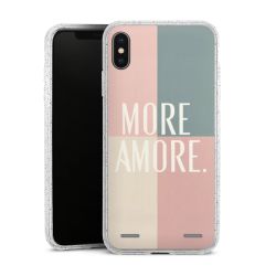 Carry Case Hülle Transparent/glitter ohne Band