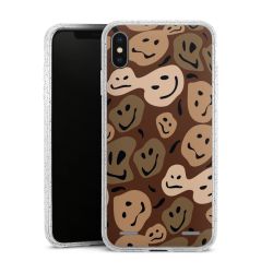 Carry Case Hülle Transparent/glitter ohne Band