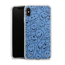 Carry Case Hülle Transparent/glitter ohne Band