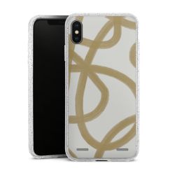 Carry Case Hülle Transparent/glitter ohne Band