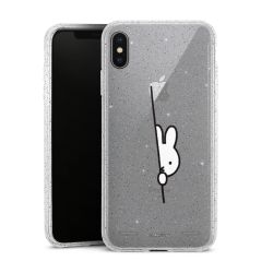 Carry Case Hülle Transparent/glitter ohne Band