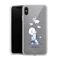 Carry Case Hülle Transparent/glitter ohne Band