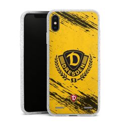 Carry Case Hülle Transparent/glitter ohne Band