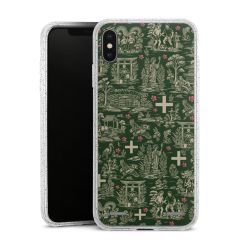 Carry Case Hülle Transparent/glitter ohne Band