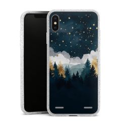 Carry Case Hülle Transparent/glitter ohne Band