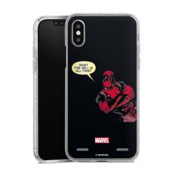 Carry Case Hülle Transparent/glitter ohne Band