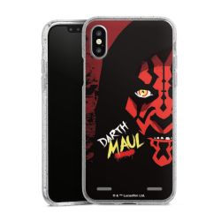 Carry Case Hülle Transparent/glitter ohne Band