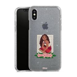 Carry Case Hülle Transparent/glitter ohne Band