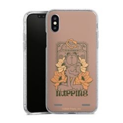 Carry Case Hülle Transparent/glitter ohne Band